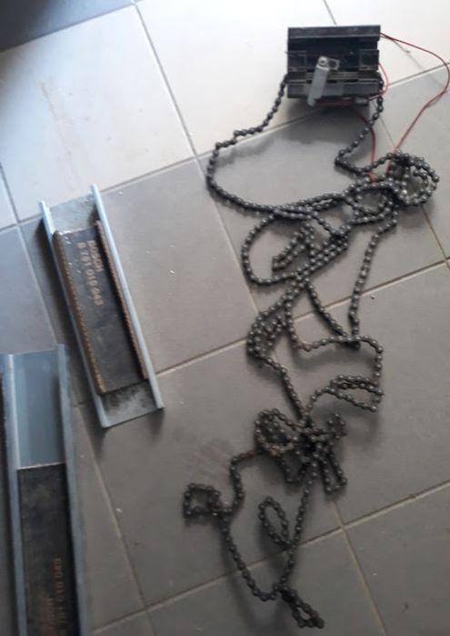 Lant+sina usa garaj Bosch,Armatura bara Touareg,Trager,plasa bagaje