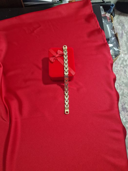 Bratara din aur alb si galben, 18k, 25 gr