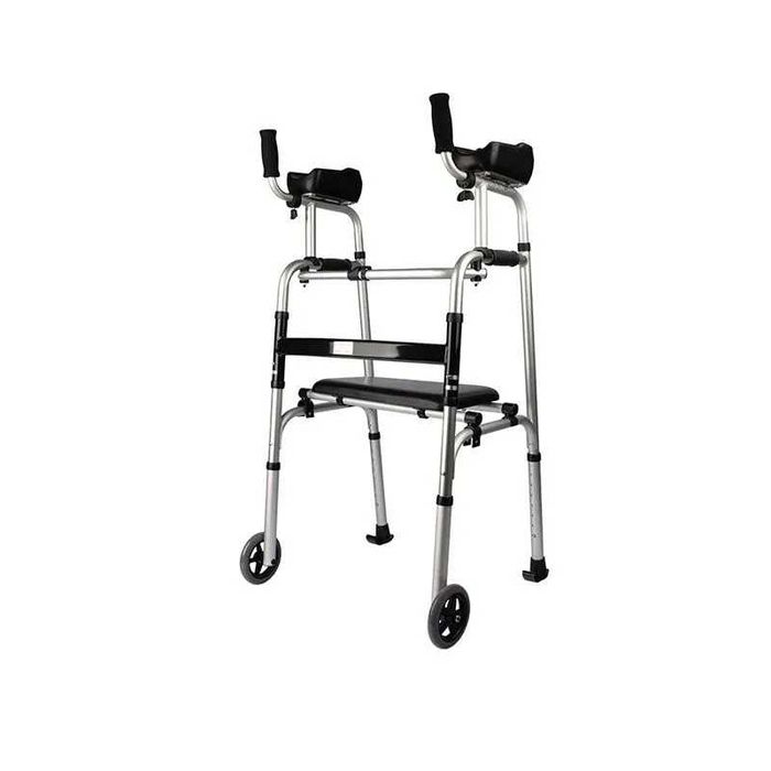 Ходунки с опорой для рук на колесах и сиденьях WW-06