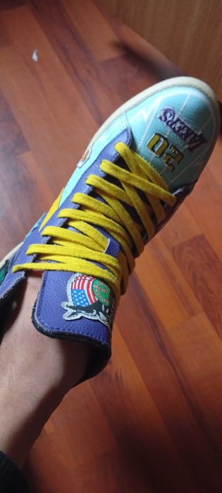 Adidași semi gheată (baschet)Converse Los Angeles Lakers