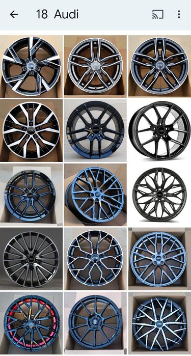 Jante 18 Audi  RS6 Style Maro Satin
 Jante Noi cu Factura si Garantie ‼️autohauss.ro‼️