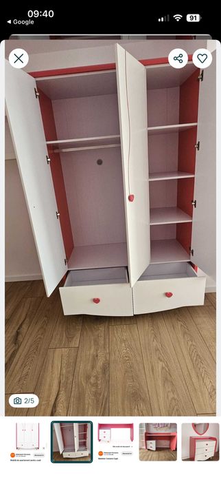 Dormitor complet fetite