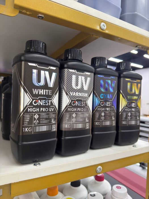 UV kraska УФ краска чернила Epson Ricoh gen golovka uchun