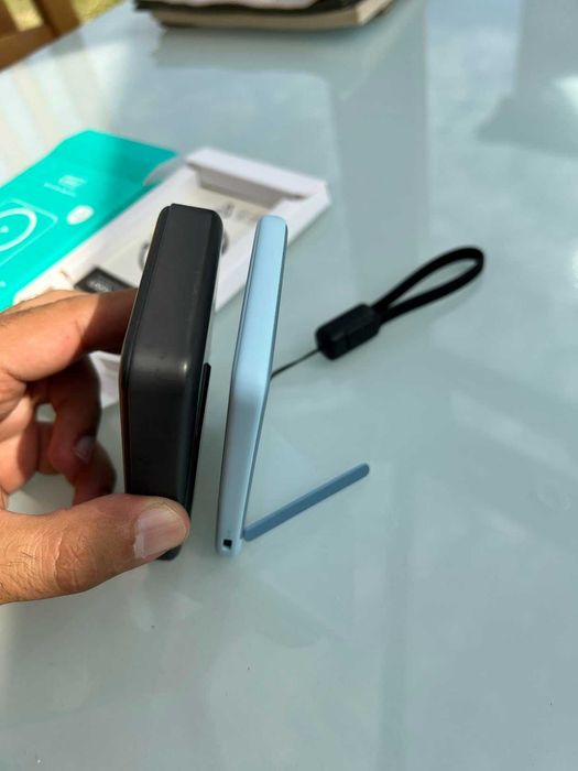 INIU магнитна външна батерия, ултра тънка Qi2 сертифицирана, 5000mAh