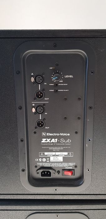 Vand  Boxe active EV ZX1a sub