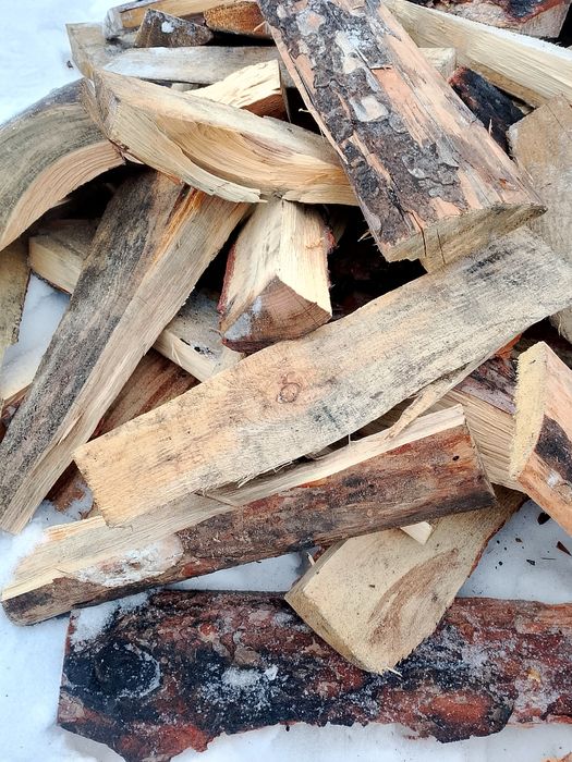 Дрова в мешках сосна