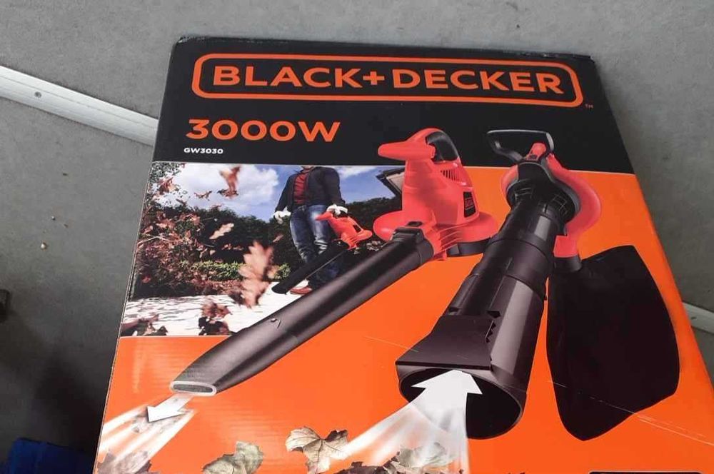 RESIGILAT - Black&Decker - Suflanta si aspirator 3000W GW3030