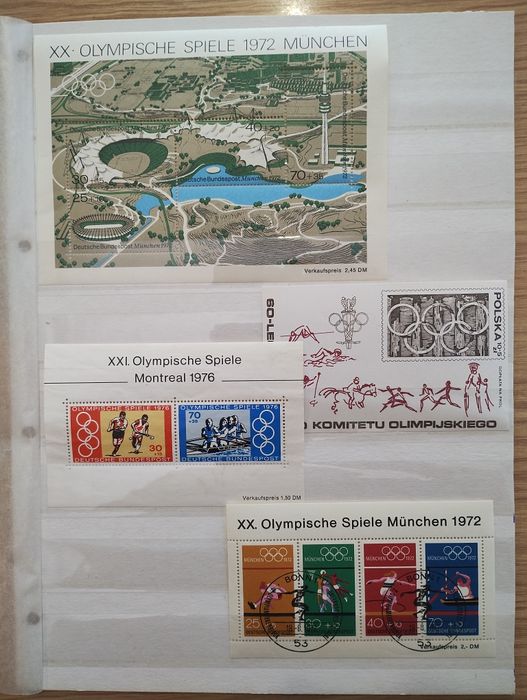 Пощенски марки/Спорт/ 305 бр.