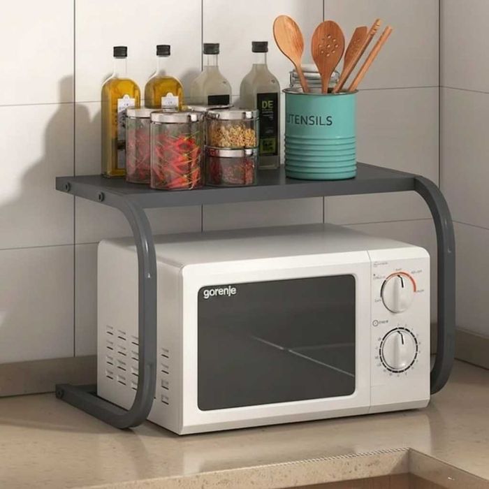 Поставка за микровълнова фурна, многофункционална, изработена от метал