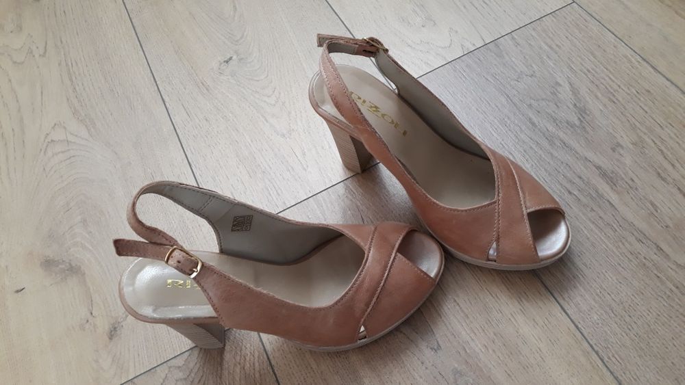 Sandale Rizzoli piele naturală, noi