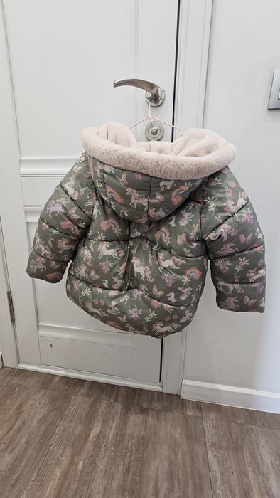 Зимняя куртка next для девочки 5-ти лет