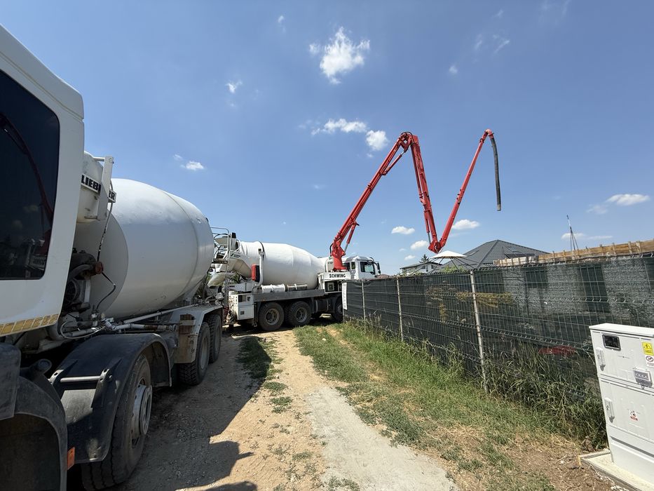 Transport si pompare beton la cifa