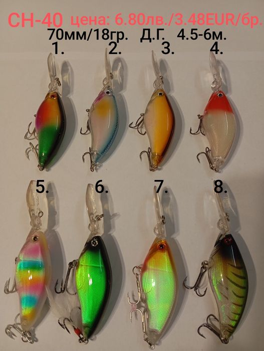 тролинг сом бяла риба щука спининг  воблер конец