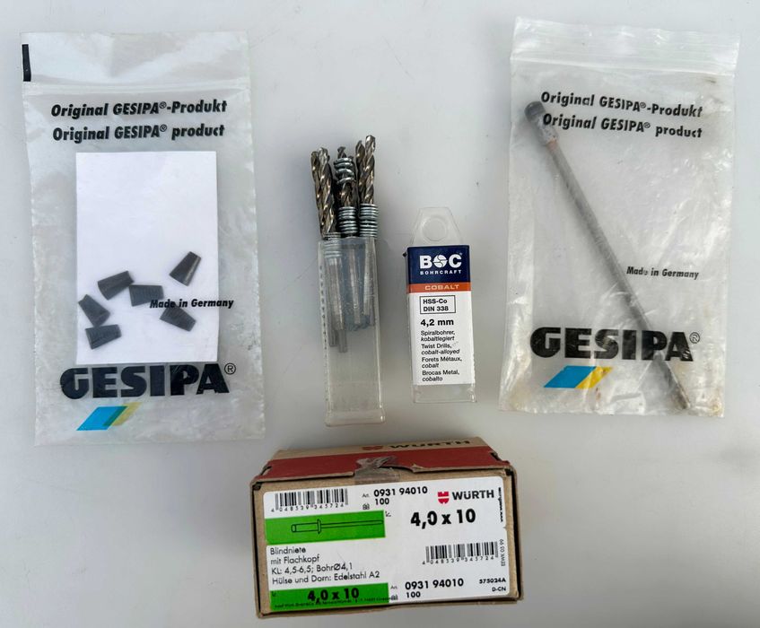 GESiPA ACCU BiRD - Акумулаторна нитачка 14.4V за поп-нит