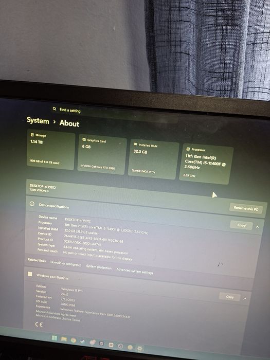 PC gaming i5 rtx2060