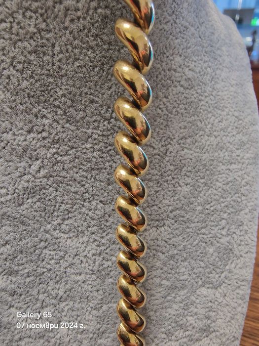 100е/гр.Дамски синджир Made in Italy - Заложна къща Бургас Галерия 65