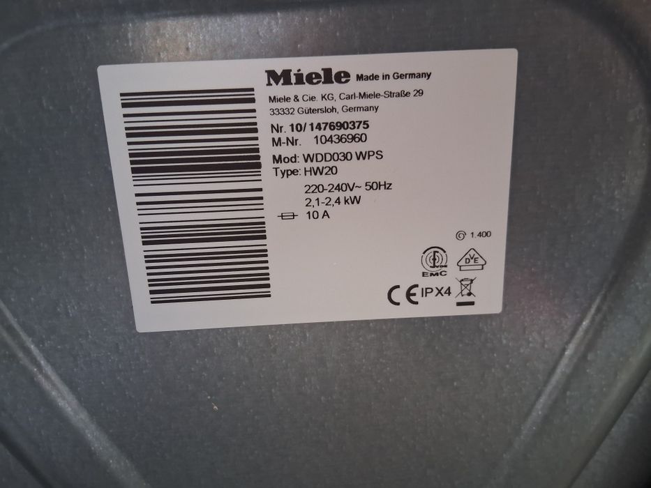 Masina de spalat Miele