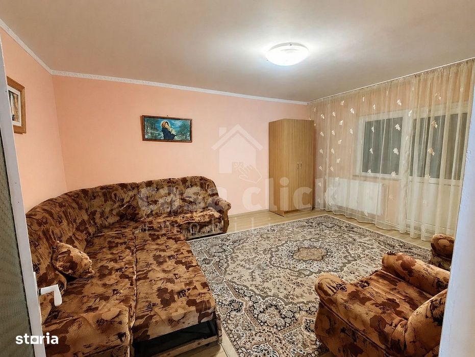 Apartament 2 camere, mobilat, balcon închis – Micro 17