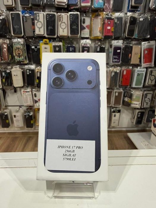 iSellStore Vâlcea: iPhone 17 Pro Blue - 256GB - Nou Sigilat -