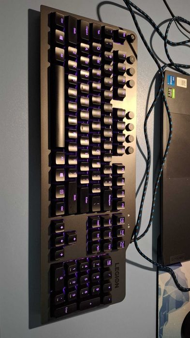 Tastatura gaming mecanica Lenovo Legion K500 RGB