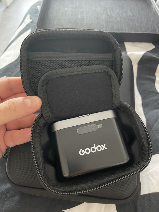 Godox WES1 KIT2 Sistem Wireless Microfon Dual 2.4 Ghz iOS