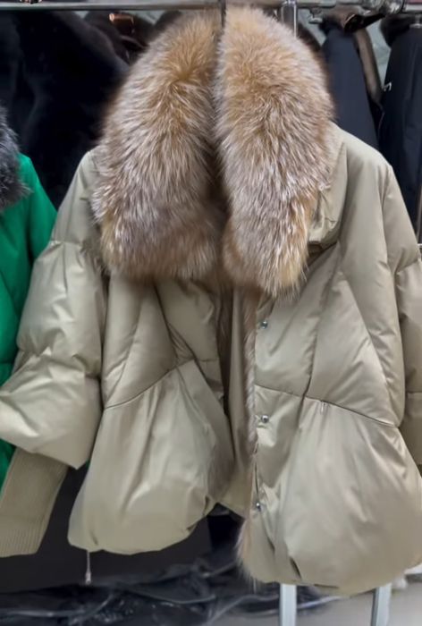 Женская куртка наполнитель пух