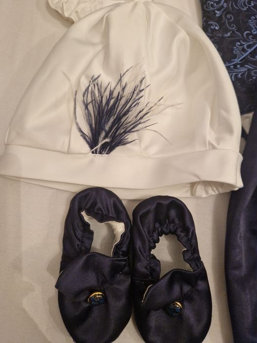 Costum de botez/moț/ceremonie Anne Bebe, măr.9-18 luni