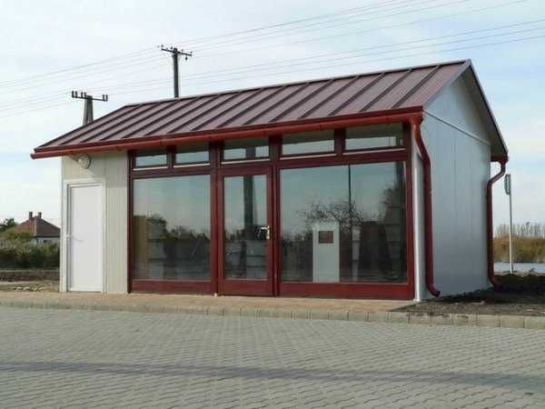 Casa Modulara, Garaje Auto, Containere din panou sandwich termoizolant