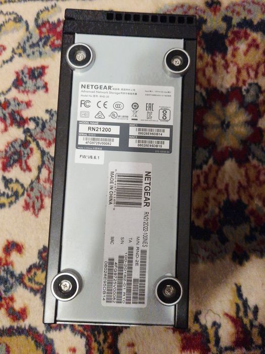 NAS Netgear ReadyNAS Duo RND2000