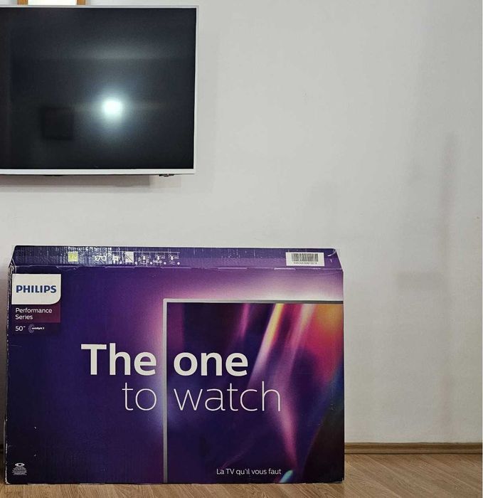TV Philips Ambilight The One LED 50PUS8545 126 cm, Smart Android, 4K