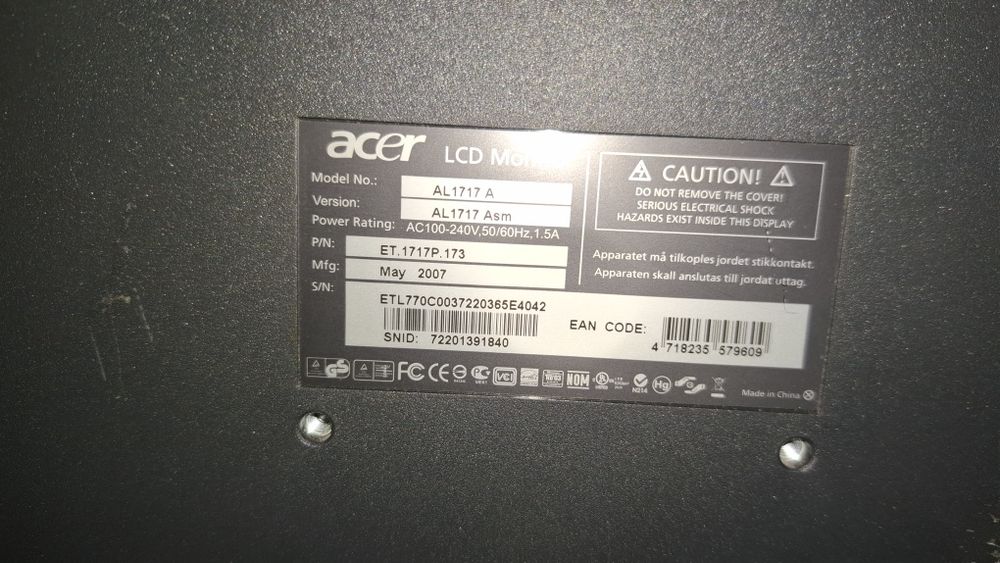 Продаю ретро монитор