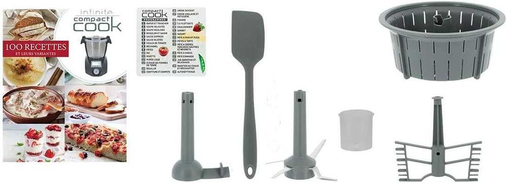 Кухненският робот 12 в 1 Мултикукър Infinite Compact Cook Делимано