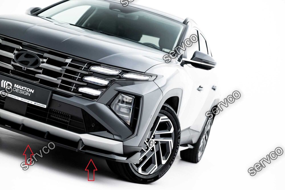 Prelungire splitter bara fata Hyundai Tucson Mk4 Facelift 2024- v3 - Maxton Design