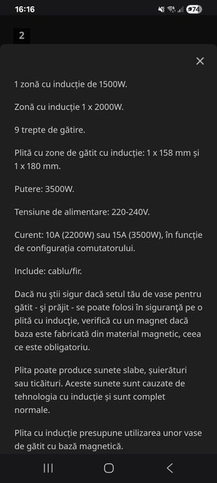 Plita inductie Ikea Tillreda