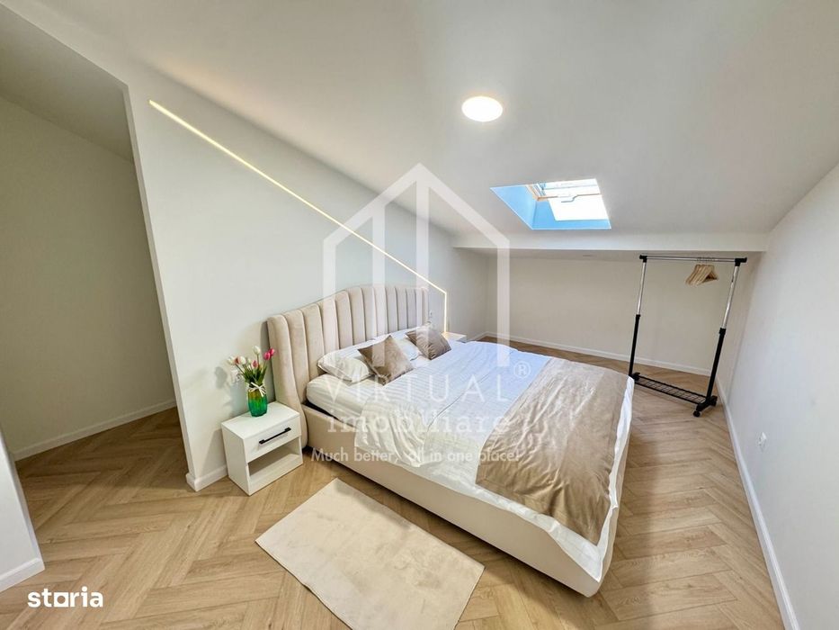 Penthouse cu 5 camere si 3 bai - 118 mp utili - Priveliste superba