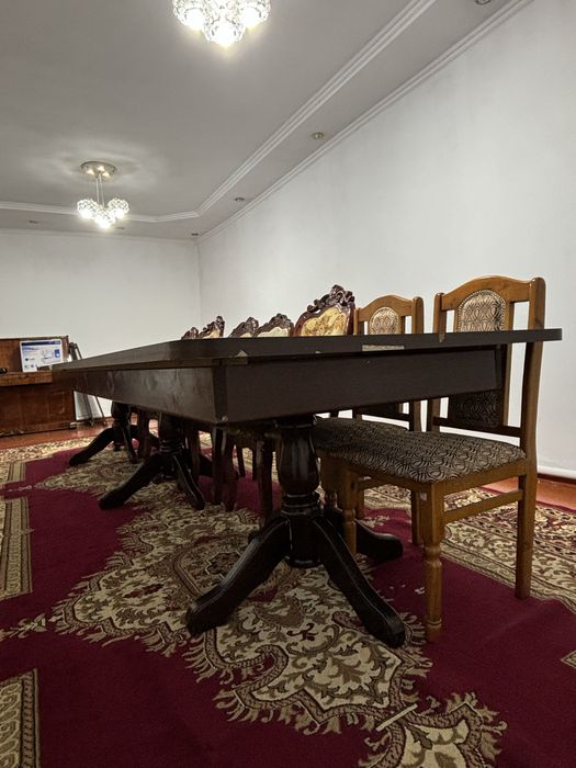 Стол ұзындығы 5м Ені 1.10