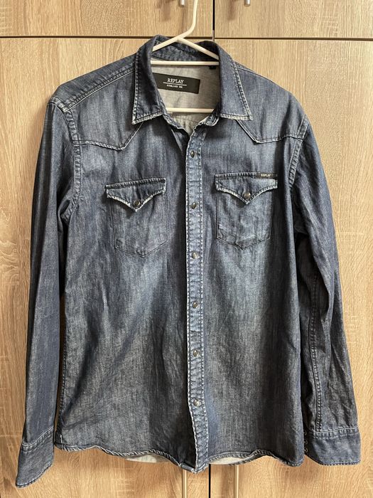 Replay denim риза