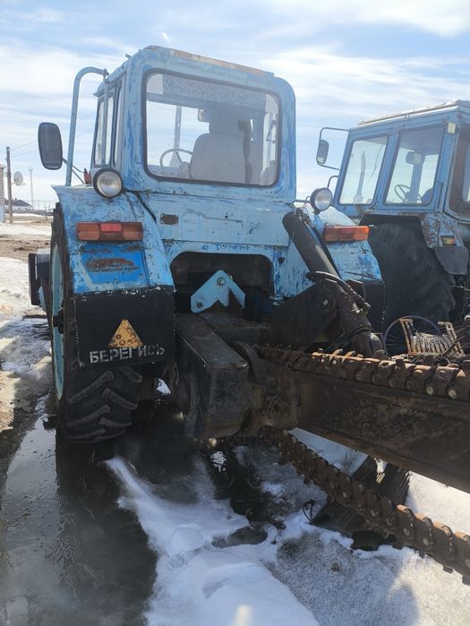 Продается мтз 82 с установкой бар грунторезка