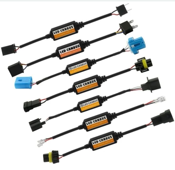Led canbus декодер за грешка H1,H4,H7.HB3 декодер изгоряла кушка лед