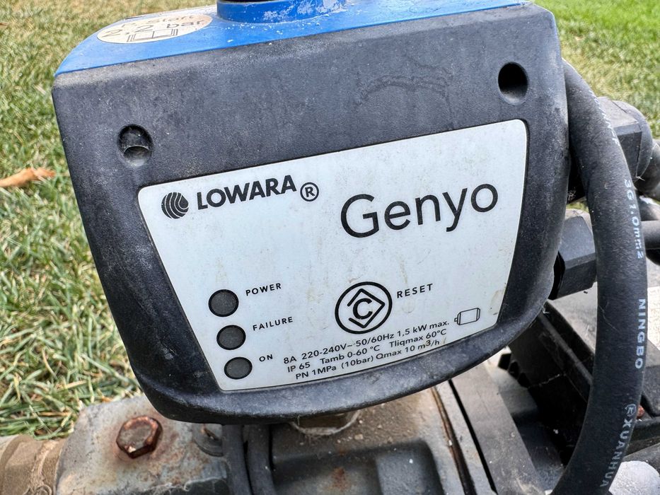 Pompa apa Wasserkonig 1 kW + regulator de presiune presostat Lowara Genyo