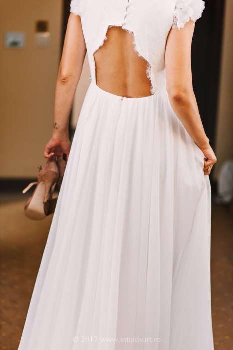 Vand rochie de mireasa + voal lung