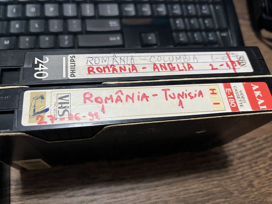 Casete video sport, Ceaușescu 1986, nunti, manele, publicitare