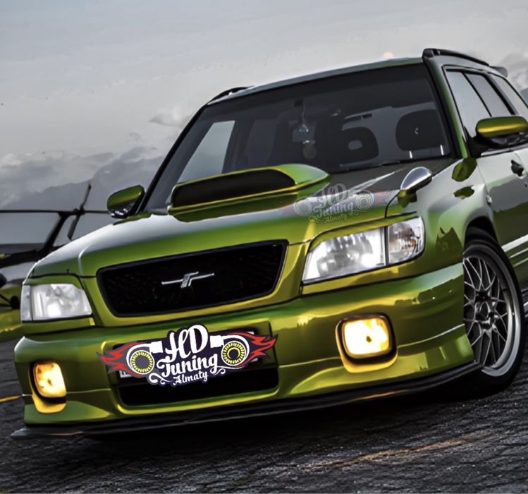 Бампер передний STI2 Subaru Forester SF