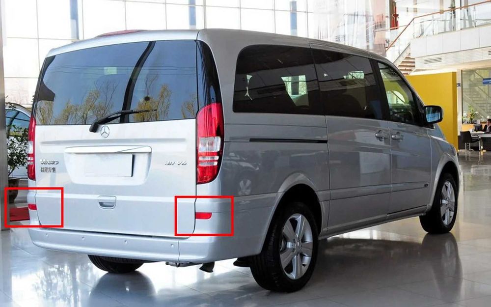 Рефлектори за задната броня за Mercedes-Benz Vito Viano W639 Мерцедес