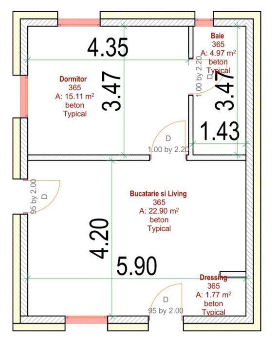 Casă nouă parter | 45 mp utili | 430 mp teren și acces | Prejmer | LA CHEIE | 65 350 euro - Vedere 5