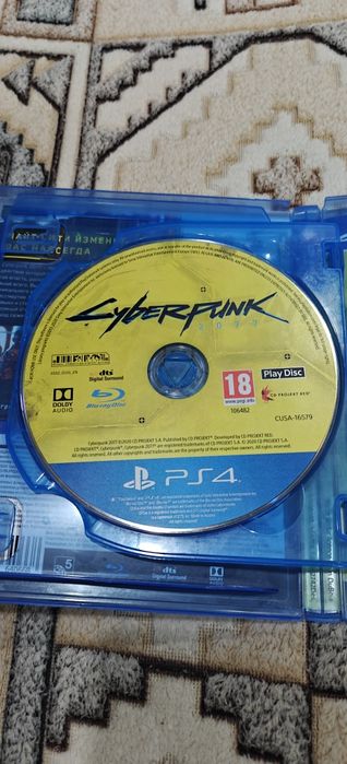 Продаю диск на пс4 Cyberpunk 2077