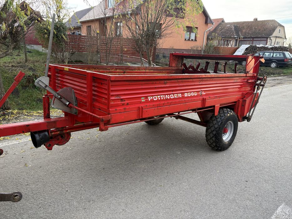 Mig gunoi 2,5 tone dupa tractor