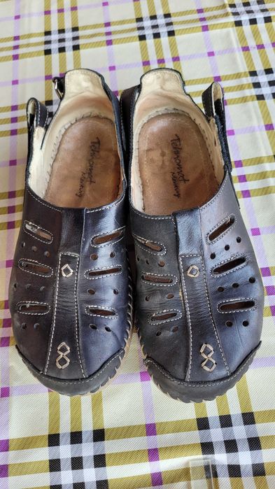 Дамски обувки пролет-есен 
мека естествена кожа ортопедични