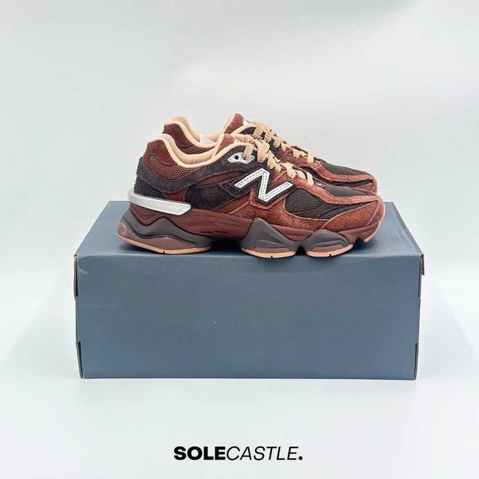 New Balance 9060' Black Coffee Rich Oak'