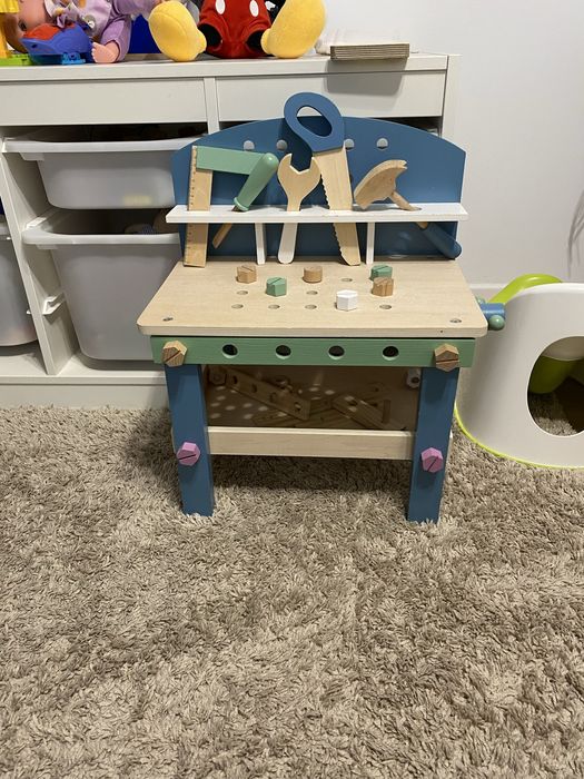 Banc de lucru din lemn